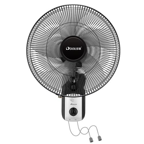 多丽壁扇家用电风扇壁挂式机械式双拉线FB-40C1摇头三挡大风力