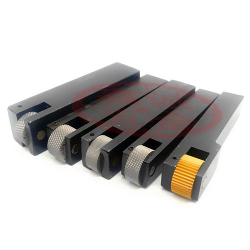 包邮加硬压花刀柄8X810121620X2025方柄单轮斜纹直纹网纹滚花刀柄