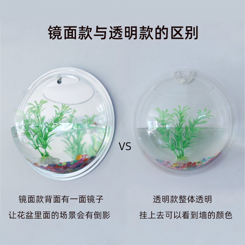 壁挂花盆挂墙花盆绿箩花盆挂壁花盆室内吊花盆悬挂水养水培花盆