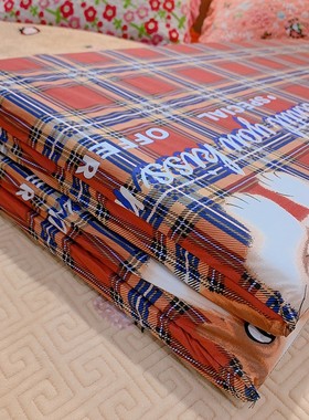 韩式折叠床垫隔潮隔凉P皮棉垫榻榻米垫子0.9M 1.2米1.5m1.8米定做