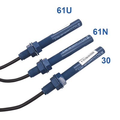 通用电梯平层感应器61U61N30感应开关求彤款蓝色烟杆感应器1.5米