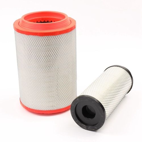 适配K2332 空滤 解放小J6 1109060/70-686 PU胶空气滤清器滤芯 K2