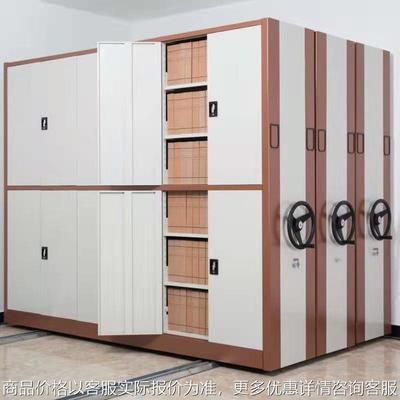 密集柜 手动移动档案密集柜密集架 手摇轨道密集架档案柜 可