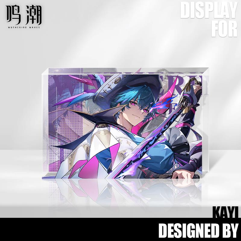 鸣潮×REDcorner布兰特一日店长亚克力砖立牌菲比卡砖痛包谷子