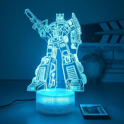 大黄蜂玩具变形金刚变形金刚摆件3D小夜灯立体大黄蜂御天敌男生卧