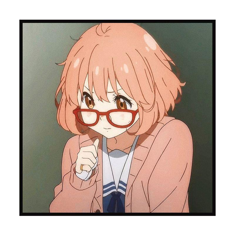 栗山未来 境界的彼方轻小说数字油画diy手绘填色油彩画房间装饰画