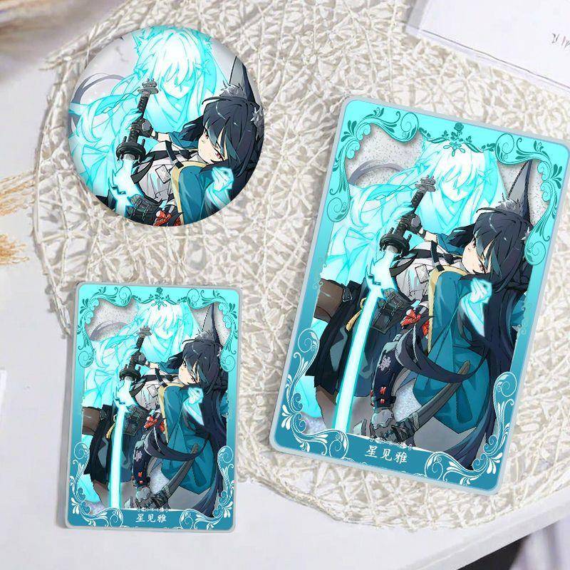 绝区零星见雅周边流沙吧唧徽章麻将摆件亚克力生日礼物