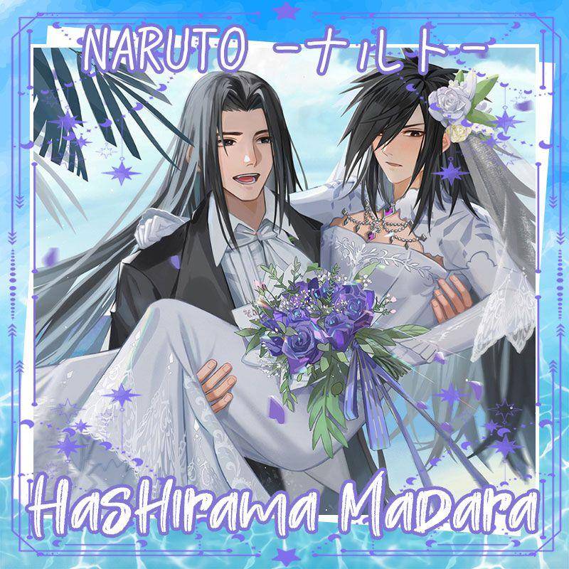 火影忍者 婚礼 柱斑 二次元动漫同人周边谷子徽章票根镭射票