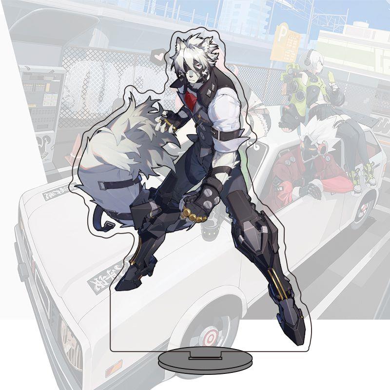 绝区零游戏周边双面立牌妮可艾莲乔比利奇德创意亚克力桌面摆件