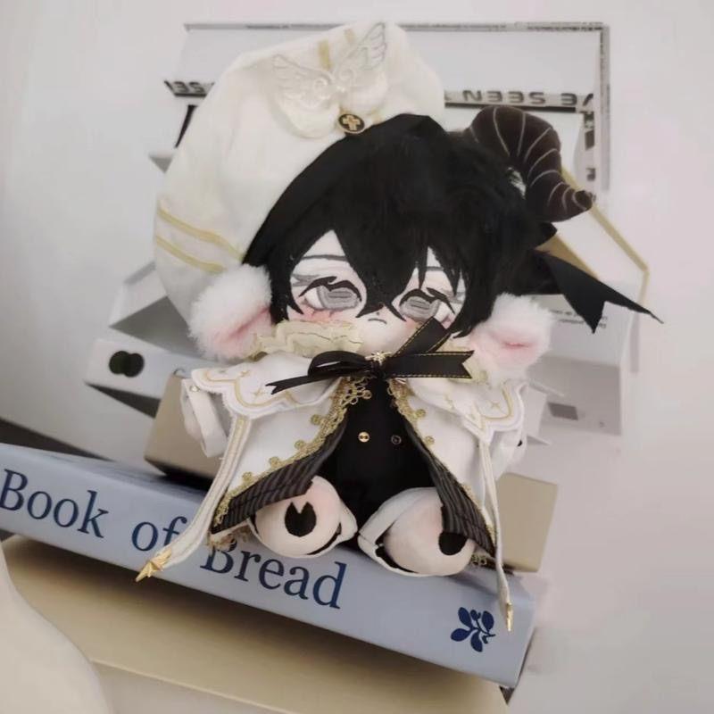 新款十日终焉齐夏属性白羊夏20cm棉花娃娃同人可爱玩偶周边朋友礼