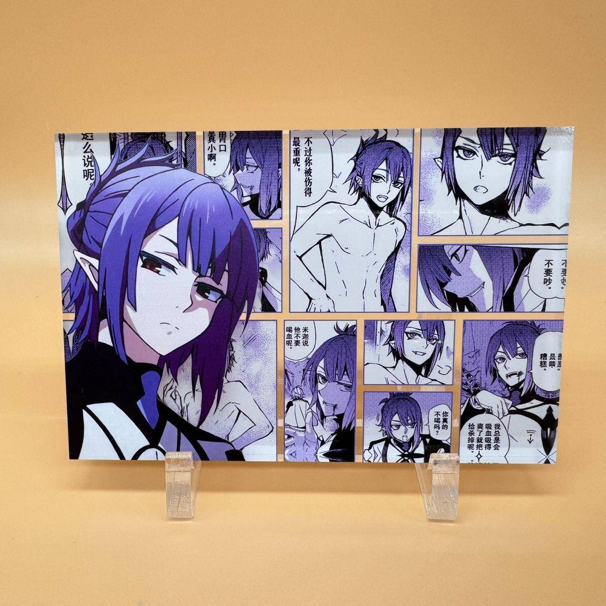 拉库斯终结的炽天使亚克力砖周边立牌谷子生日礼物二次元动漫立牌