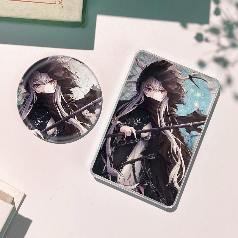 明日方舟闪灵赦罪师流沙麻将流麻亚克力徽章吧唧谷子立牌动漫周边