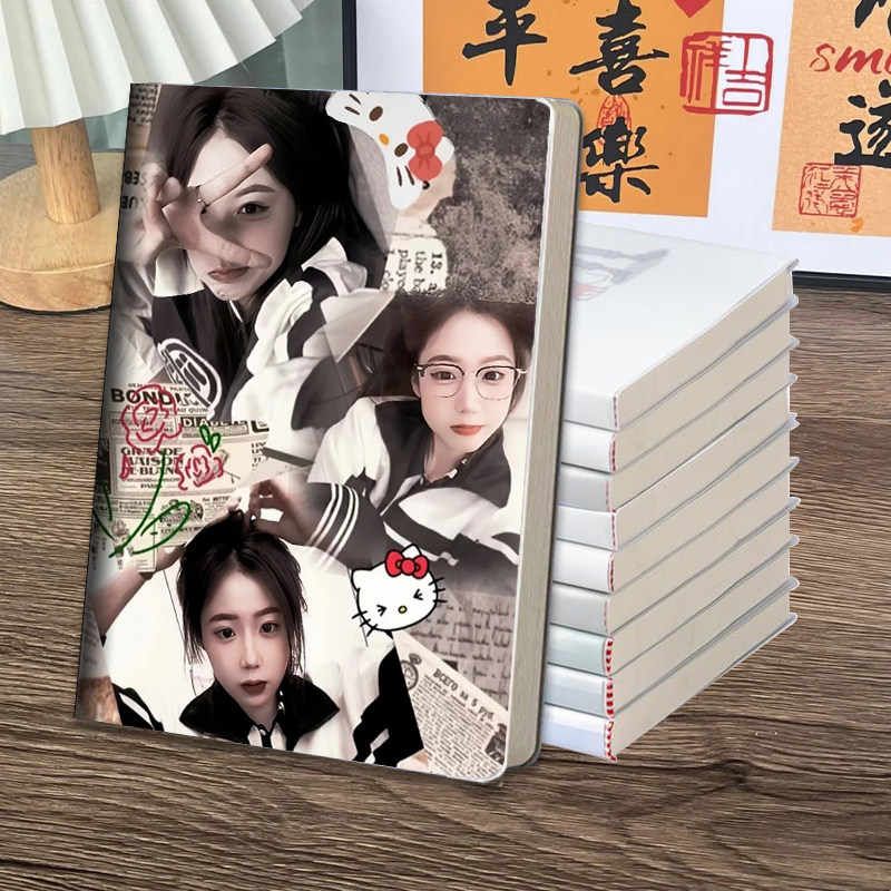 李启萌笔记本中小学生日记本来图记事本手账本创意生日礼物图片