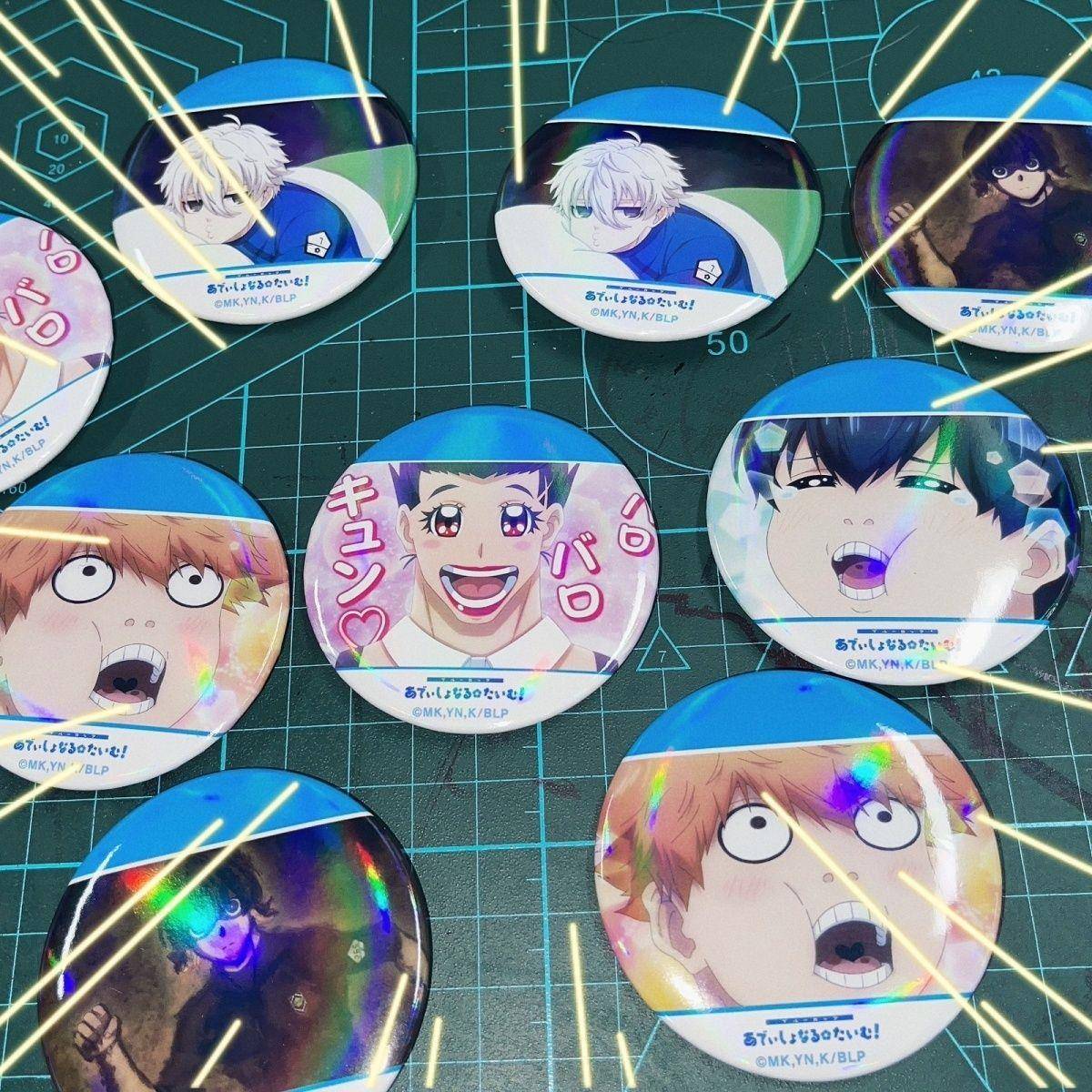 蓝色监狱 搞怪丑谷周边 58mm徽章 日谷底蜂乐回 洁世一