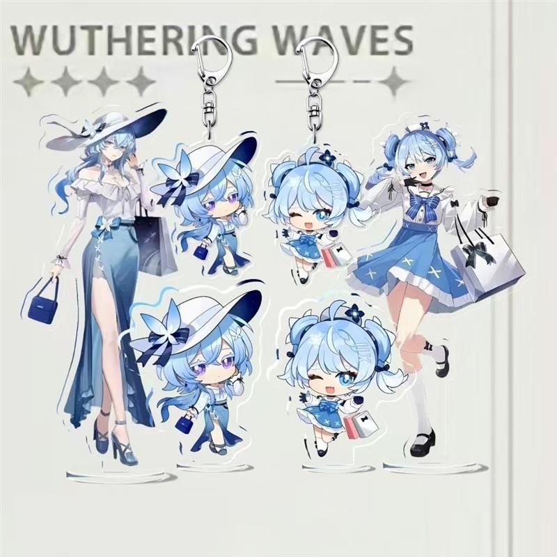 【黑兔包装】新款鸣潮周边守岸人釉瑚亚克力立牌装饰桌面摆件钥匙