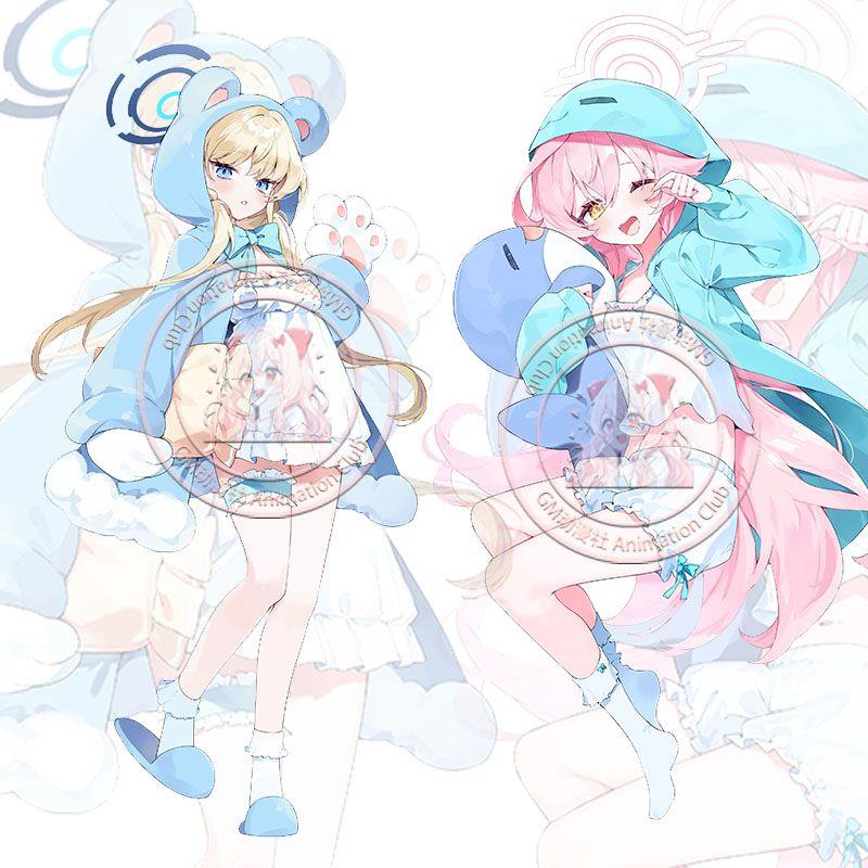 蔚蓝档案周边睡衣系列飞鸟马时星野立牌卡通动漫可爱手办桌面摆件
