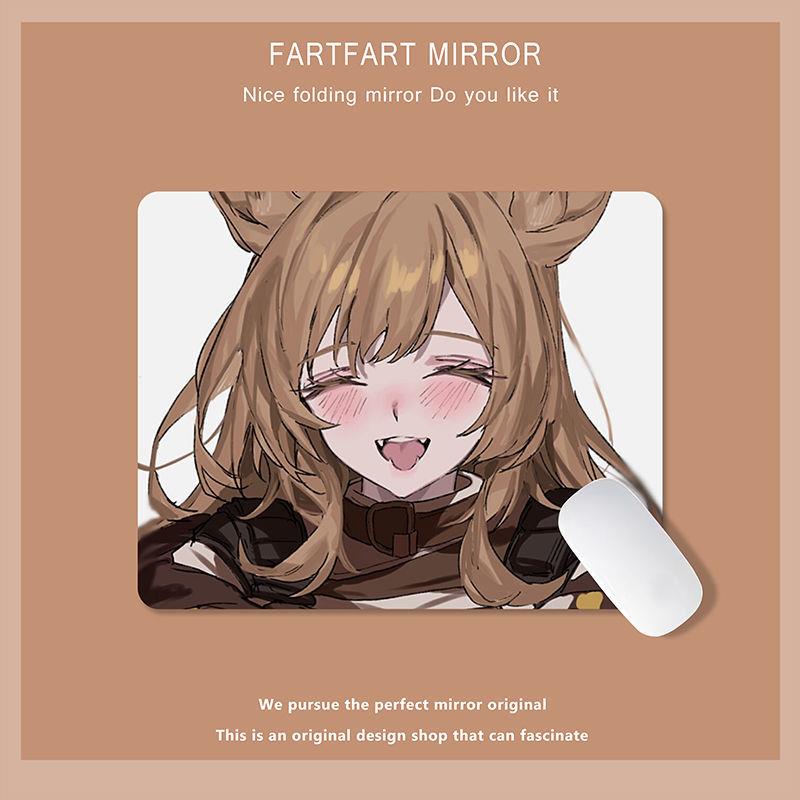 明日方舟刻俄柏学生中号鼠标垫办公室加厚笔记本电脑键盘书桌垫子