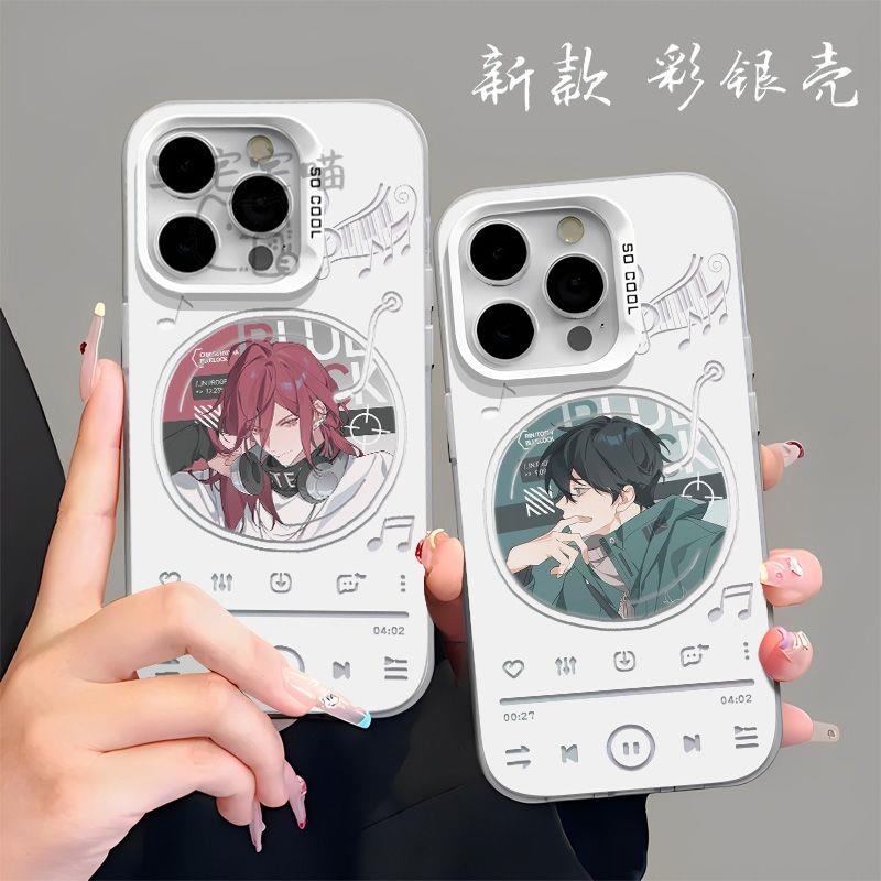 蓝色监狱诚士郎御影玲王手机壳彩银适用苹果15ACE2小米14荣耀90