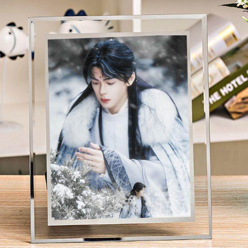 曾舜晞周边云之羽雪童子相框小卡明信片办公室卧室摆台照片