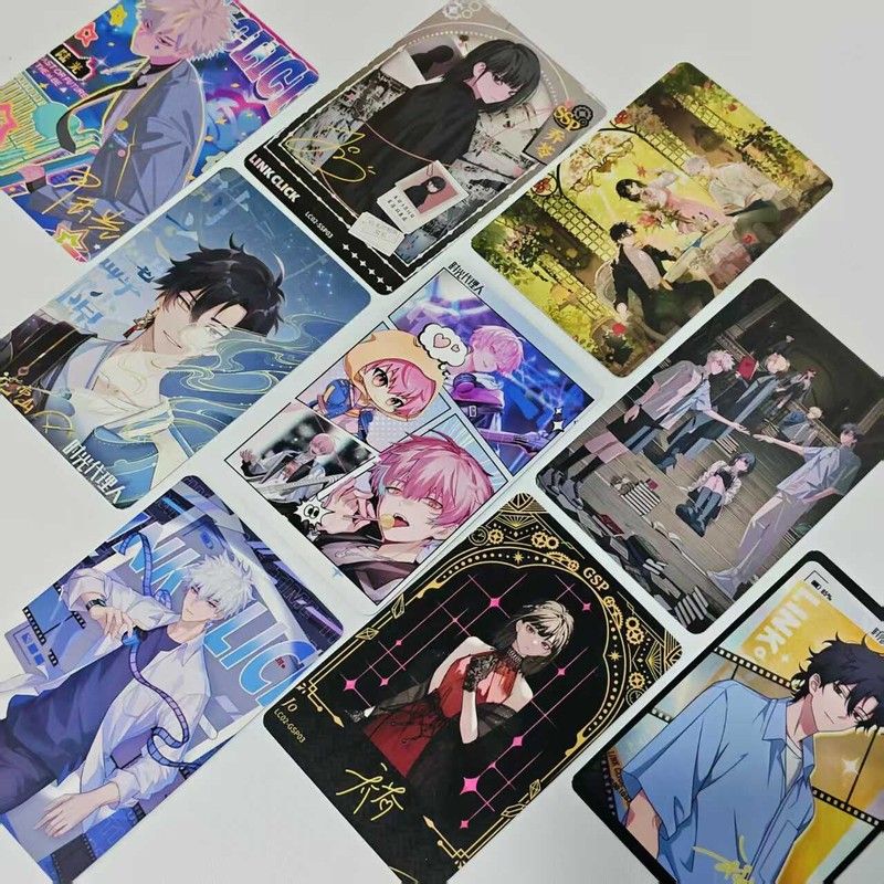 时光代理人55张高颜小卡不重复程小时陆光乔苓动漫原创卡LOMO卡片图片