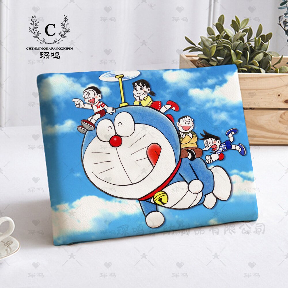 哆啦A梦学生坐垫卡通可拆洗