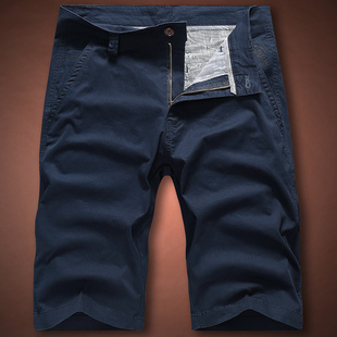 休闲大码 宽松短裤 男士 五分裤 弹力5分裤 薄款 多口袋工装 子潮 男夏季