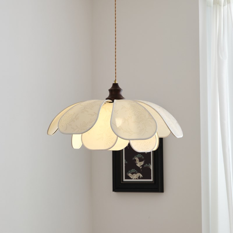 复古法式奶油美式餐厅吊灯南洋风卧室书房客厅书房民宿中古侘寂风