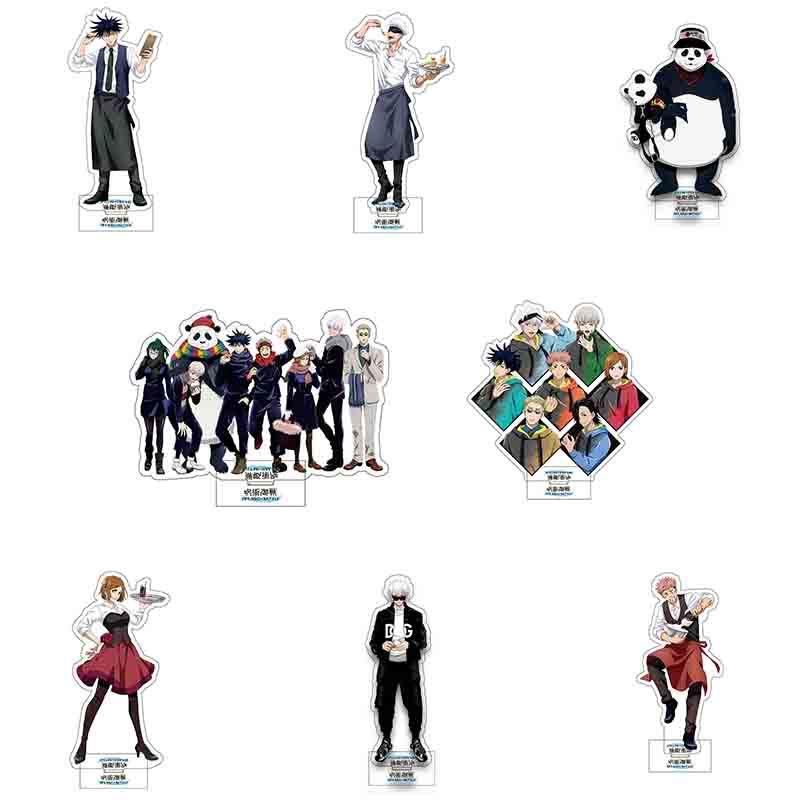 动漫周边 咒术回战立牌 五条悟 咒术人形亚克力 摆件