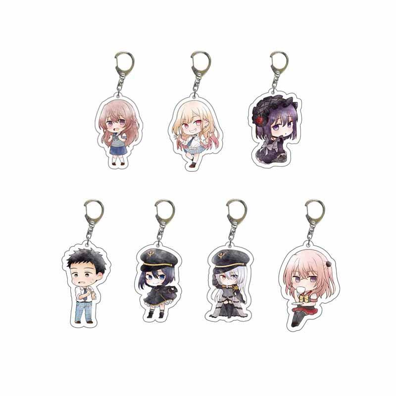 更衣人偶坠入爱河周边 亚克力钥匙扣 生五条新菜动漫手办跨境新款