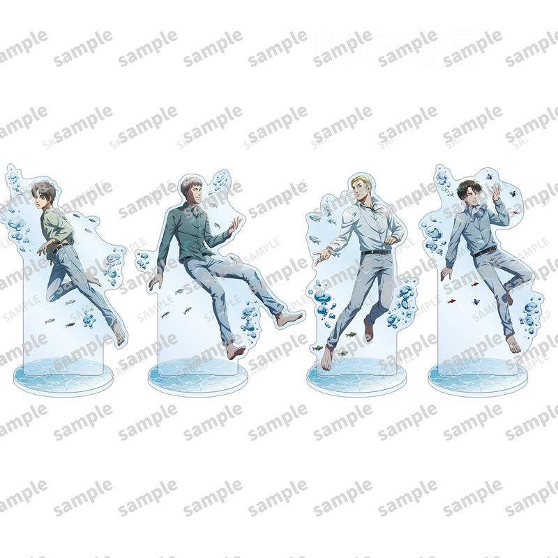 【海洋馆】进击的巨人亚克力立牌周边利威兵尔长