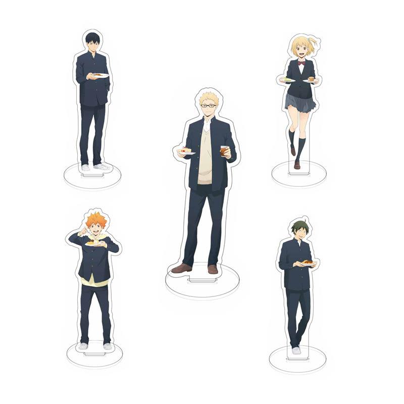 排球少年 周边亚克力桌面立牌摆件现货日向翔阳影山飞雄黑尾现货