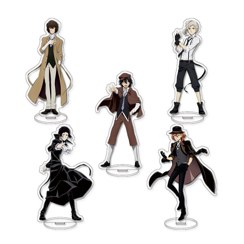 文豪野犬立牌摆件周边太宰治江户川乱步芥川龙之介中原中也动漫