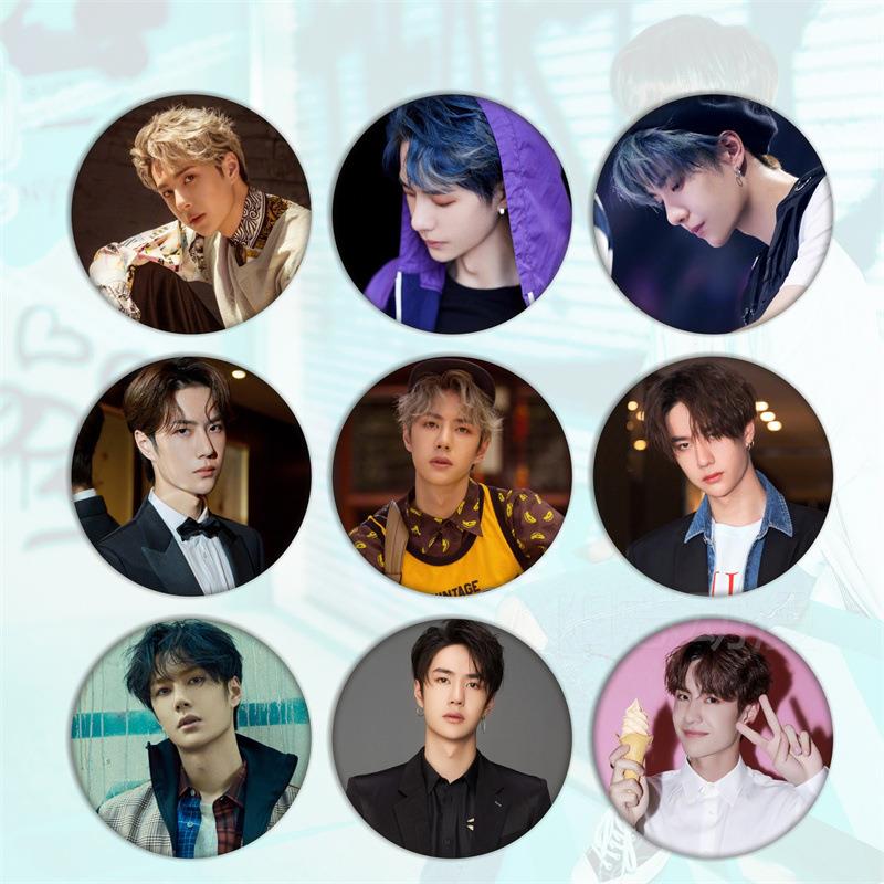 王一博耶啵明星爱豆应援周边唧徽章吧胸章头像马口铁外贸礼品饰品