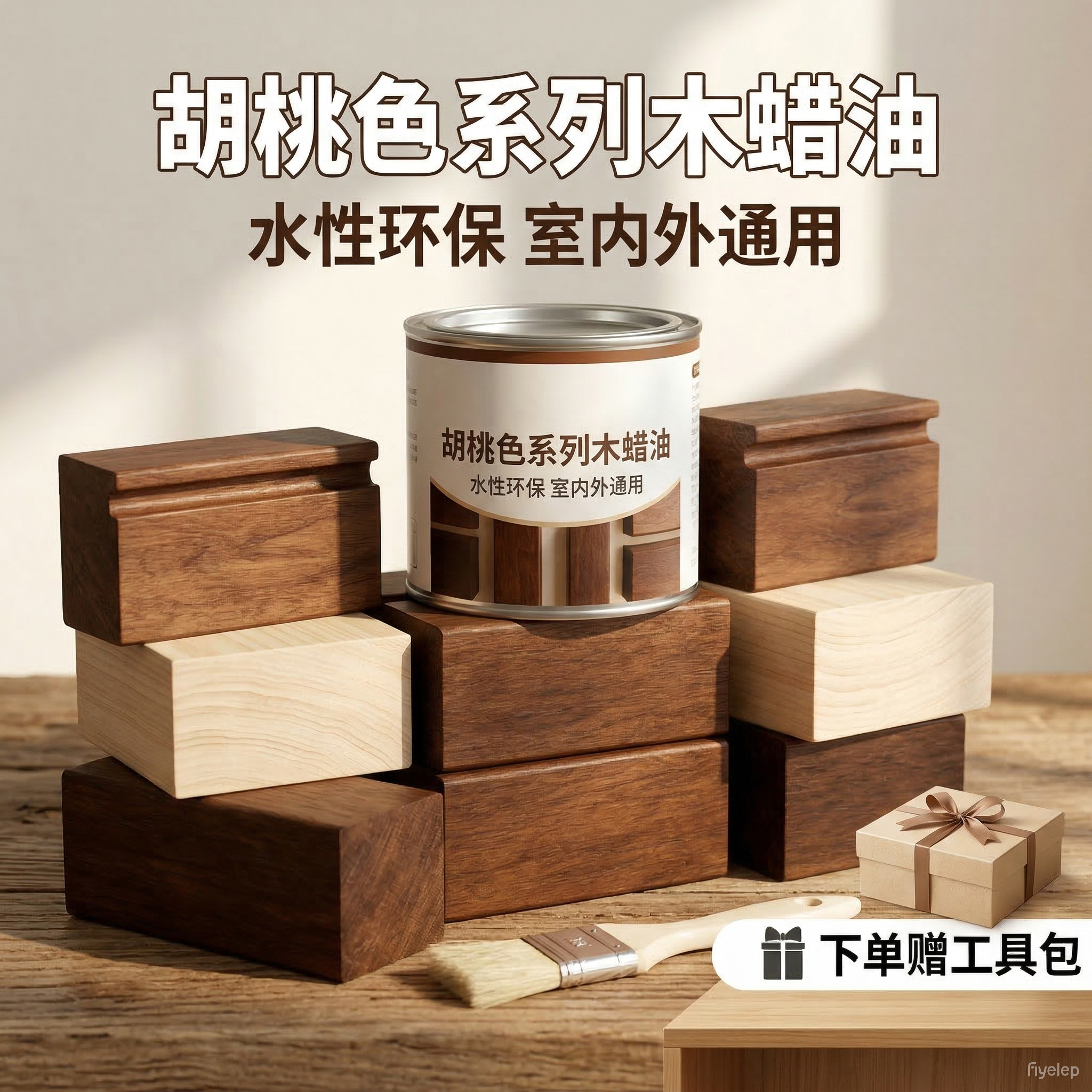 水性木蜡油透明防腐防霉翻新