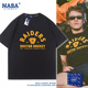 NASA T恤夏季 AW巅峰对决Hudson Williams波士顿曲棍球队纯棉短袖