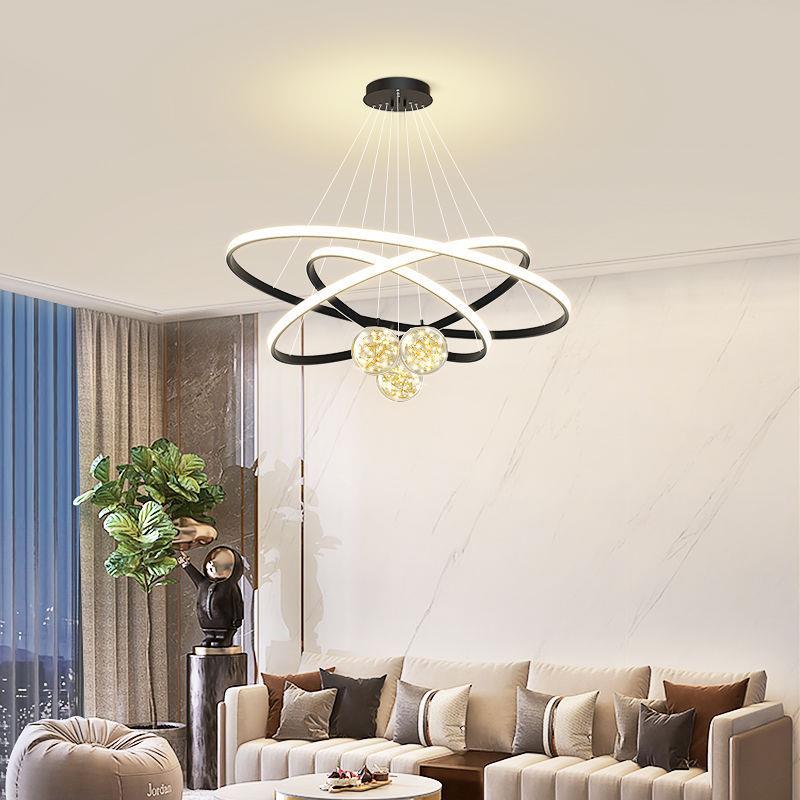 2025新款设计师客厅吊灯超亮餐厅主卧室家用吸顶灯具大全简约现代