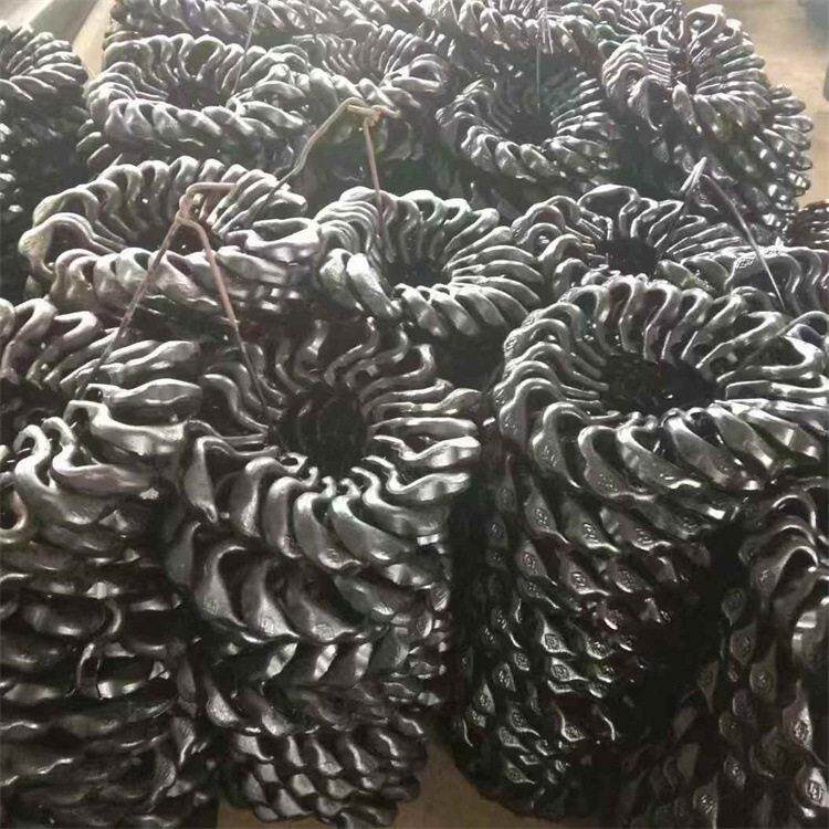 矿用输送机配件马蹄环 锻打加工 中安智能连接环 强度灵活