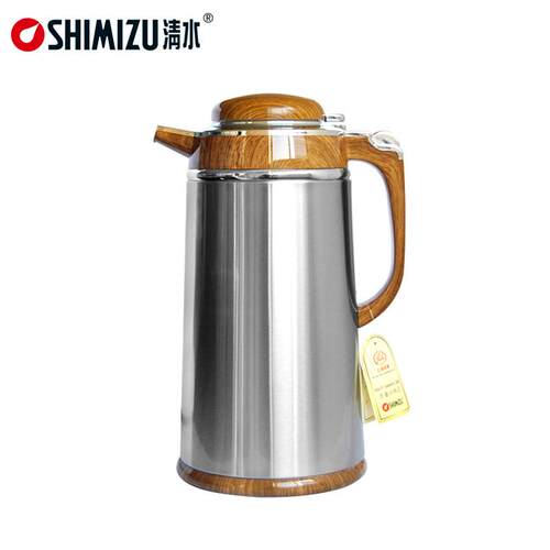 清水气压式保温热水1.9L家用按压开水玻璃内胆暖水SM-4192