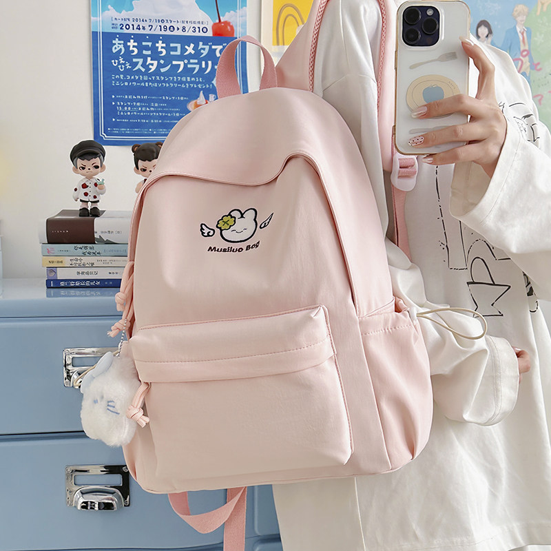 女生ins风可爱小学生书包肩包女图片