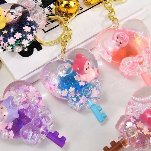 礼品小海狸挂件亚克力卡通入油