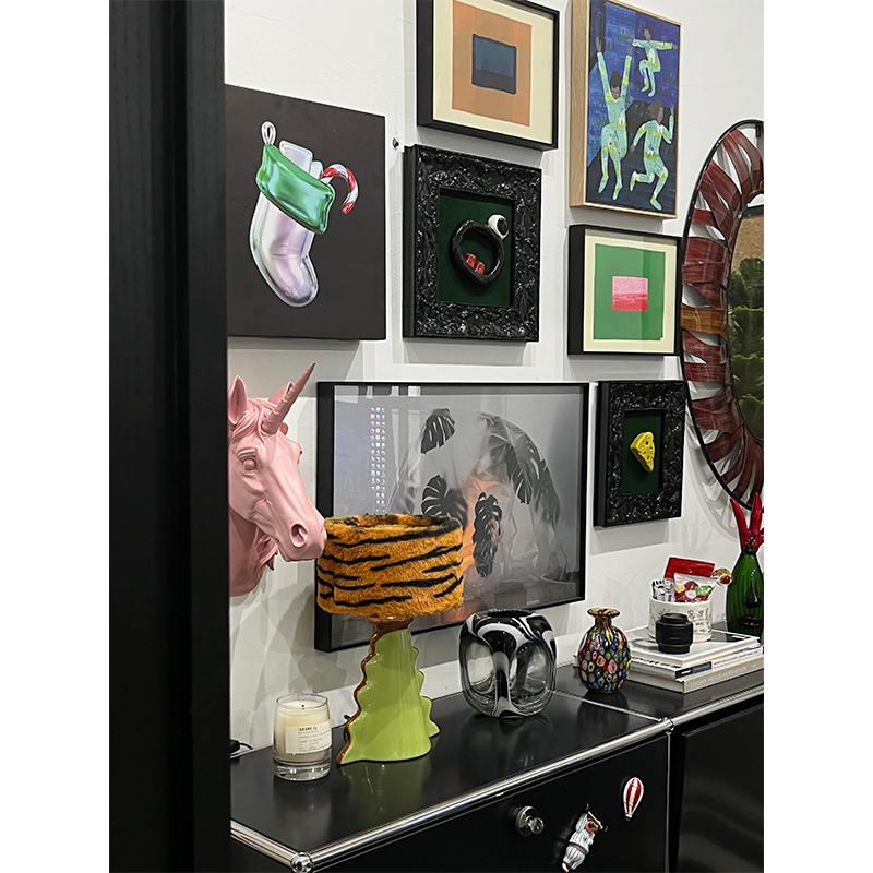 木吉艺术 mooji art 客厅卧室餐厅艺术装饰画简约色块彩色挂画