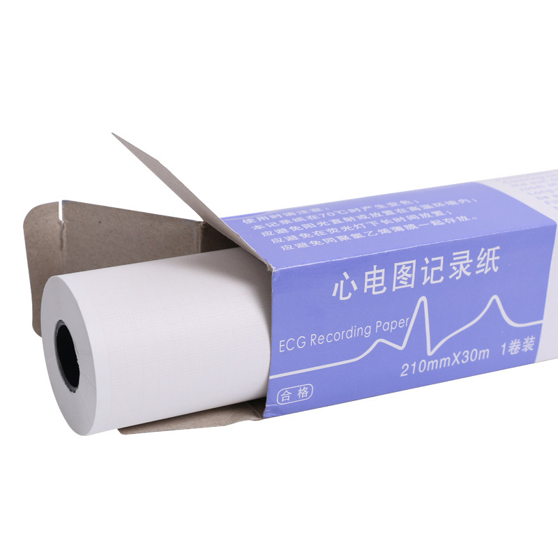 心电图纸十二导210*30三联80*20打印机热敏长效心电记录理邦三锐