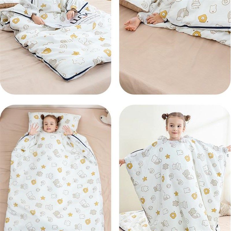 蚕丝睡袋中大童防踢被子神器儿童春秋四季通用宝宝小学生秋冬款,婴童用品,睡袋/防踢被,淘宝优惠券,粉丝福利购,淘宝优惠卷