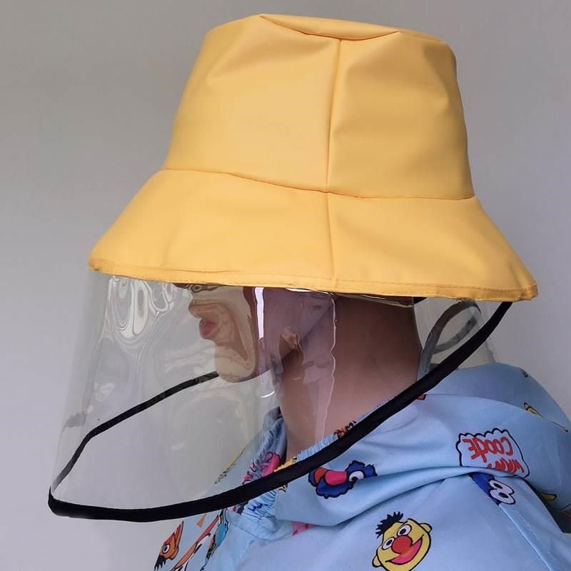 挡雨帽子遮雨帽男女透明面罩骑车防风防水防雨头套厨房防油烟面罩,居家日用,防护面具/罩,淘宝优惠券,粉丝福利购,淘宝优惠卷