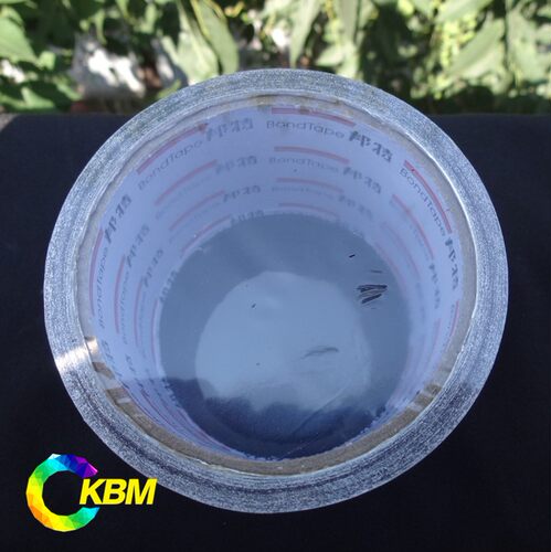 无衬纸铝箔胶带太能能管道风管热水器空调管路锡纸胶带自粘5公分