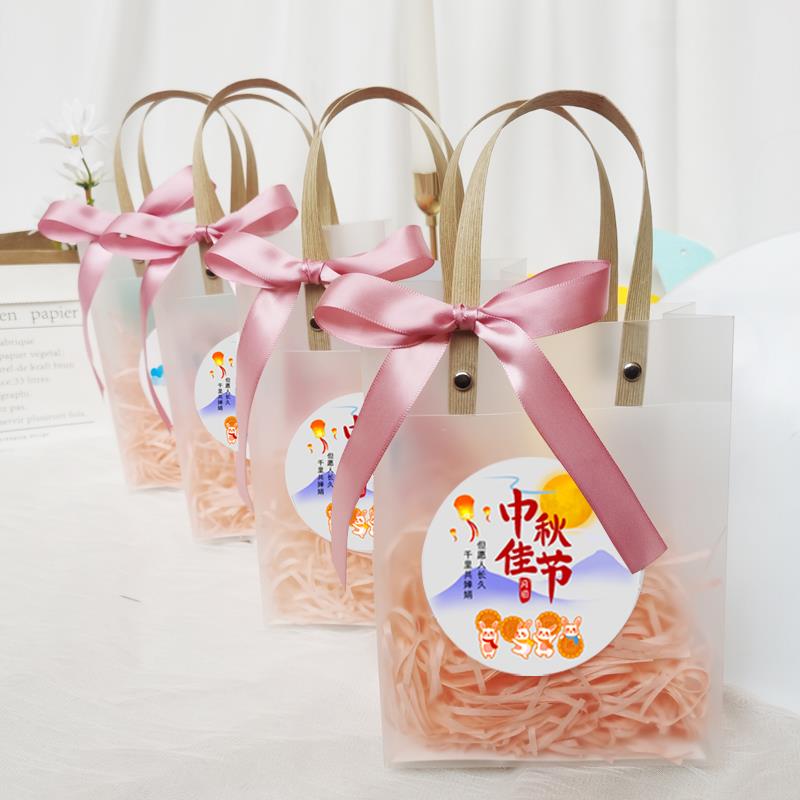 春节礼品袋新年礼盒礼袋礼物包装盒伴手礼袋子手提袋透明空小号