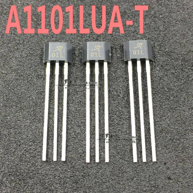 A01L 单极磁性霍尔开关元件 A1101LUA-T 01L霍尔传感器 耐高温