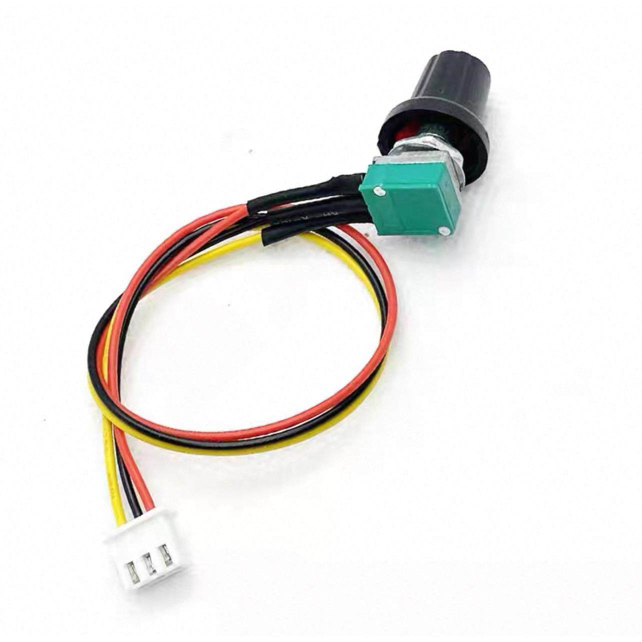 3脚电位器 1K 5K 10K 20K 功放音响 调速 调光旋钮 带端子线20cm