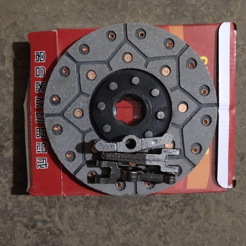 手扶拖拉机离合器片刹车片摩擦片耐磨分离爪一套原厂柴油机配件