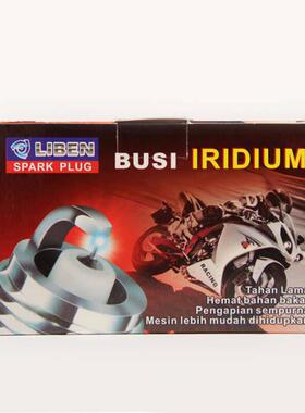 立本蓝色炫火铱金机车10厘火花塞EIX-C7迅鹰海王星小黄蜂CR7EIX